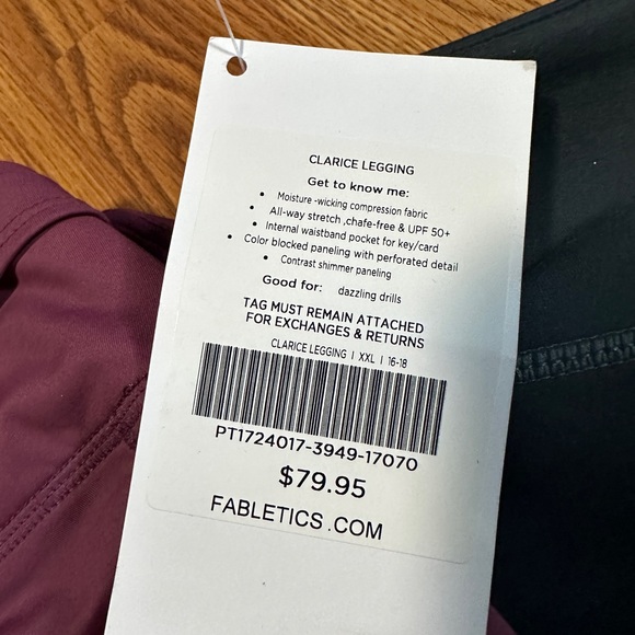 New 3 Fabletics legging bundle - Picture 7 of 13